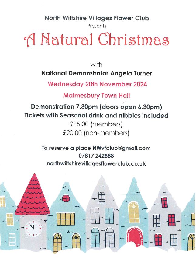 North Wiltshire Villages Flower Club - 'A Natural Christmas'